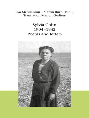 cover image of Sylvia Cohn (1904--1942)